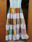 Preview: Summer Skirt Patchwork lightblue/white